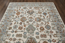 loomBloom Multi Size Beige Hand Tufted Handmade Modern & Contemporary Floral Wool Oriental Area Rug