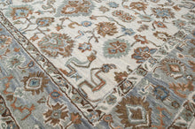 loomBloom Multi Size Beige Hand Tufted Handmade Modern & Contemporary Floral Wool Oriental Area Rug