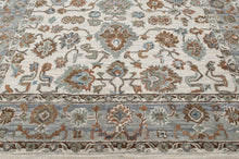 loomBloom Multi Size Beige Hand Tufted Handmade Modern & Contemporary Floral Wool Oriental Area Rug