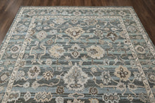 loomBloom Multi Size Blue Hand Tufted Handmade Modern & Contemporary Floral Wool Oriental Area Rug