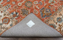 loomBloom Multi Size Rust Hand Tufted Handmade Modern & Contemporary Floral Wool Oriental Area Rug