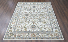 Multi Size Ivory Gray Blue Color Hand Tufted Handmade Wool Modern & Contemporary Oriental Rug