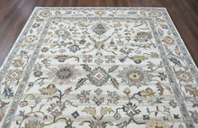 Multi Size Ivory Gray Blue Color Hand Tufted Handmade Wool Modern & Contemporary Oriental Rug