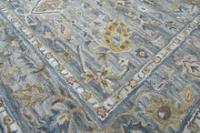 Multi Size Slate Gray Beige Color Hand Tufted Handmade Wool Modern & Contemporary Oriental Rug