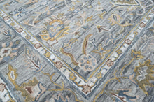 Multi Size Slate Gray Beige Color Hand Tufted Handmade Wool Modern & Contemporary Oriental Rug