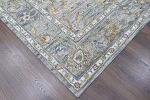 Multi Size Slate Gray Beige Color Hand Tufted Handmade Wool Modern & Contemporary Oriental Rug