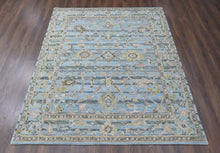 Multi Size Aqua Gray Brown Color Hand Tufted Handmade Wool Modern & Contemporary Oriental Rug