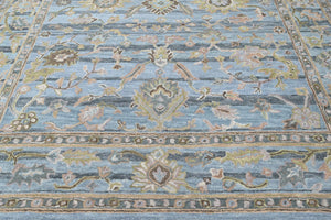 Multi Size Aqua Gray Brown Color Hand Tufted Handmade Wool Modern & Contemporary Oriental Rug