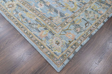 Multi Size Aqua Gray Brown Color Hand Tufted Handmade Wool Modern & Contemporary Oriental Rug
