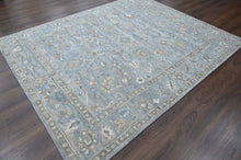 Multi Size Sky Blue Turquoise Beige Color Hand Tufted Handmade Wool Modern & Contemporary Oriental Rug