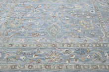 Multi Size Sky Blue Turquoise Beige Color Hand Tufted Handmade Wool Modern & Contemporary Oriental Rug