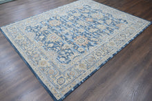 Multi Size Blue Beige Burnt Orange Color Hand Tufted Handmade Wool Modern & Contemporary Oriental Rug