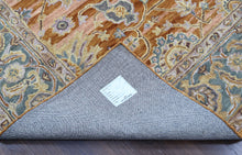 Multi Size Burnt Orange Light Yellow Turquoise Color Hand Tufted Handmade Wool Modern & Contemporary Oriental Rug