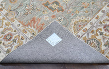 Multi Size Mint Green Gray Burnt Orange Color Hand Tufted Handmade Wool Modern & Contemporary Oriental Rug