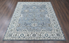 Multi Size Light Blue Gray Beige Color Hand Tufted Handmade Wool Modern & Contemporary Oriental Rug