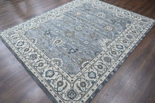 Multi Size Light Blue Gray Beige Color Hand Tufted Handmade Wool Modern & Contemporary Oriental Rug