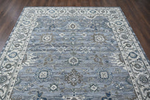 Multi Size Light Blue Gray Beige Color Hand Tufted Handmade Wool Modern & Contemporary Oriental Rug