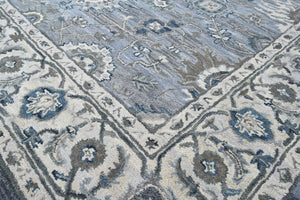 Multi Size Light Blue Gray Beige Color Hand Tufted Handmade Wool Modern & Contemporary Oriental Rug
