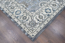 Multi Size Light Blue Gray Beige Color Hand Tufted Handmade Wool Modern & Contemporary Oriental Rug