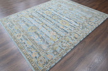 Multi Size Blue Aqua Olive Green Color Hand Tufted Handmade Wool Modern & Contemporary Oriental Rug