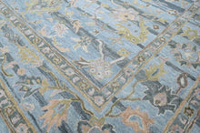 Multi Size Blue Aqua Olive Green Color Hand Tufted Handmade Wool Modern & Contemporary Oriental Rug