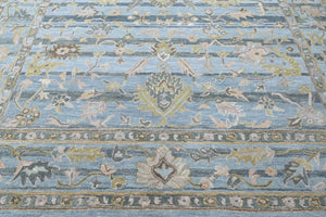 Multi Size Blue Aqua Olive Green Color Hand Tufted Handmade Wool Modern & Contemporary Oriental Rug