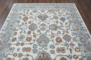 Multi Size Beige Light Blue Brown Color Hand Tufted Handmade Wool Modern & Contemporary Oriental Rug