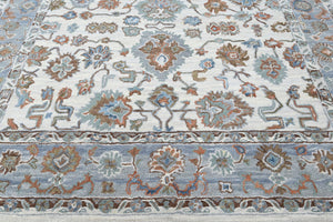 Multi Size Beige Light Blue Brown Color Hand Tufted Handmade Wool Modern & Contemporary Oriental Rug