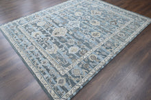 Multi Size Blue Aqua Gray Color Hand Tufted Handmade Wool Modern & Contemporary Oriental Rug