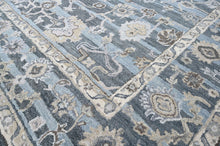Multi Size Blue Aqua Gray Color Hand Tufted Handmade Wool Modern & Contemporary Oriental Rug