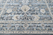 Multi Size Blue Aqua Gray Color Hand Tufted Handmade Wool Modern & Contemporary Oriental Rug