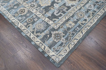 Multi Size Blue Aqua Gray Color Hand Tufted Handmade Wool Modern & Contemporary Oriental Rug