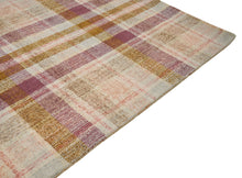 Multi Size Plum Gray Gold Color Hand Tufted  Wool Modern & Contemporary Oriental Rug