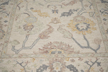Multi Size Beige Gray Mint Color Hand Loomed  Wool  Oriental Rug