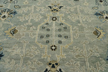 LoomBloom 8 x10 Mint Hand Knotted Traditional Oushak Wool Oriental Area Rug - Oriental Rug Of Houston