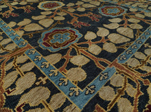 LoomBloom Multi Color Multi Size Hand Knotted Arts & Crafts/Mission Stained Glass Oushak Wool Oriental Area Rug