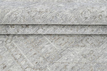 8x10 Tone on Tone Gray, , Color Hand Knotted Oushak Wool Traditional Oriental Rug