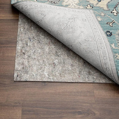 LoomBloom Set of 5 and 10 - 2x3 Dual Surface Felt & Rubber Non-Slip Backing Rug Pad