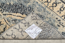 Multi Size Hand Knotted Wool Blue, Gray Tribal Moroccan Rug