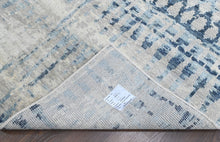 9x12 Gray, Blue, Color Hand Knotted Oushak Wool  Oriental Rug