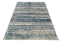 Multi Size Hand Knotted Wool Gray Oushak Modern Rug