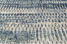 Multi Size Hand Knotted Wool Gray Oushak Modern Rug