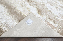 9x12 Ivory, Beige, Brown Color Power Loom Oushak Wool Modern Oriental Rug