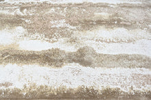 9x12 Ivory, Beige, Brown Color Power Loom Oushak Wool Modern Oriental Rug