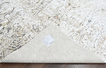 9x12 Ivory, Beige, Multi Color Power Loom Oushak Wool Modern Oriental Rug