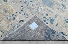 Multi Size Gray Blue Slate Color Hand Knotted Tibetan Wool  Oriental Rug