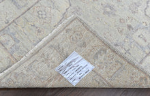 2'6x8 Tone on Tone Gray, , Color Hand Knotted Oushak Wool Transitional Oriental Rug
