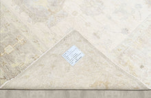 Multi Size Hand Knotted Wool Beige, Taupe Oushak Transitional Rug