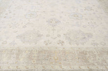 Multi Size Hand Knotted Wool Beige, Taupe Oushak Transitional Rug