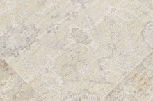 Multi Size Hand Knotted Wool Beige, Taupe Oushak Transitional Rug